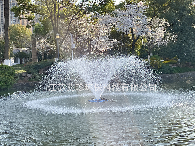 噴泉曝氣機噴泉式太陽能增氧系統(tǒng)：讓水體煥發(fā)新生.jpg