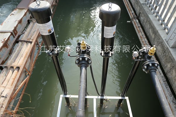 艾珍沉水式鼓風(fēng)機河道治理曝氣