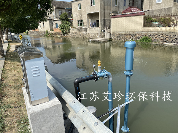 農村污水治理河道曝氣沉水式風機江蘇艾珍環保